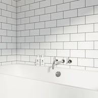 White Non Rectified Wall Tiles