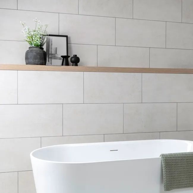 White Non Rectified Wall Tiles