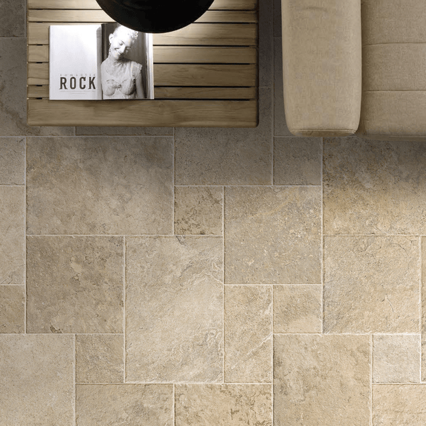 French Pattern Limestone - Tile Empire