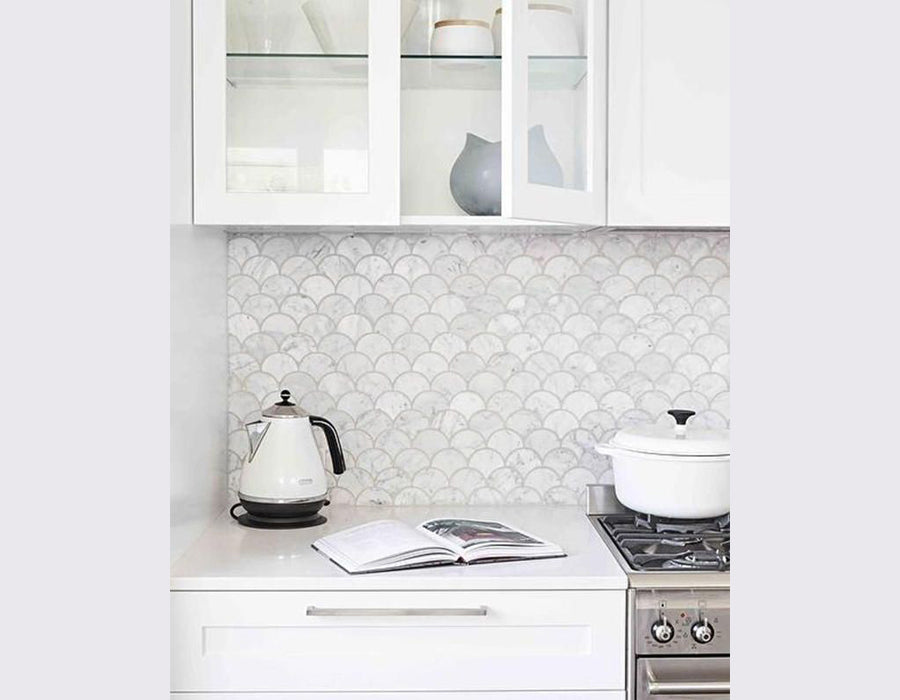 Calacatta White Mosaics