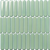 Elongated Oval Stacked Mosaic