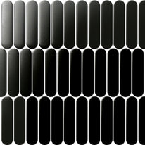 Elongated Oval Stacked Mosaic