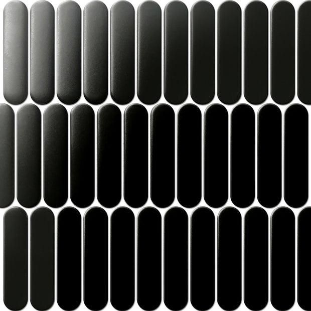 Elongated Oval Stacked Mosaic