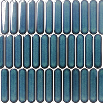 Elongated Oval Stacked Mosaic