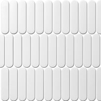 Elongated Oval Stacked Mosaic