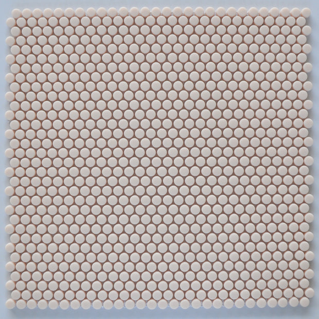 Enameled Glass Penny Round