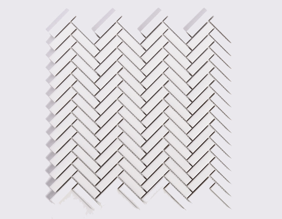 Glazed Herringbone Matte Mosaic