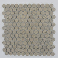 Marble Penny Round Mosaic - Tile Empire