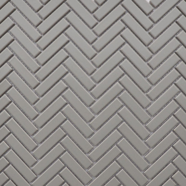 Glazed Herringbone Matt Mosaic
