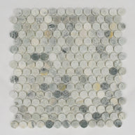 Marble Penny Round Mosaic - Tile Empire