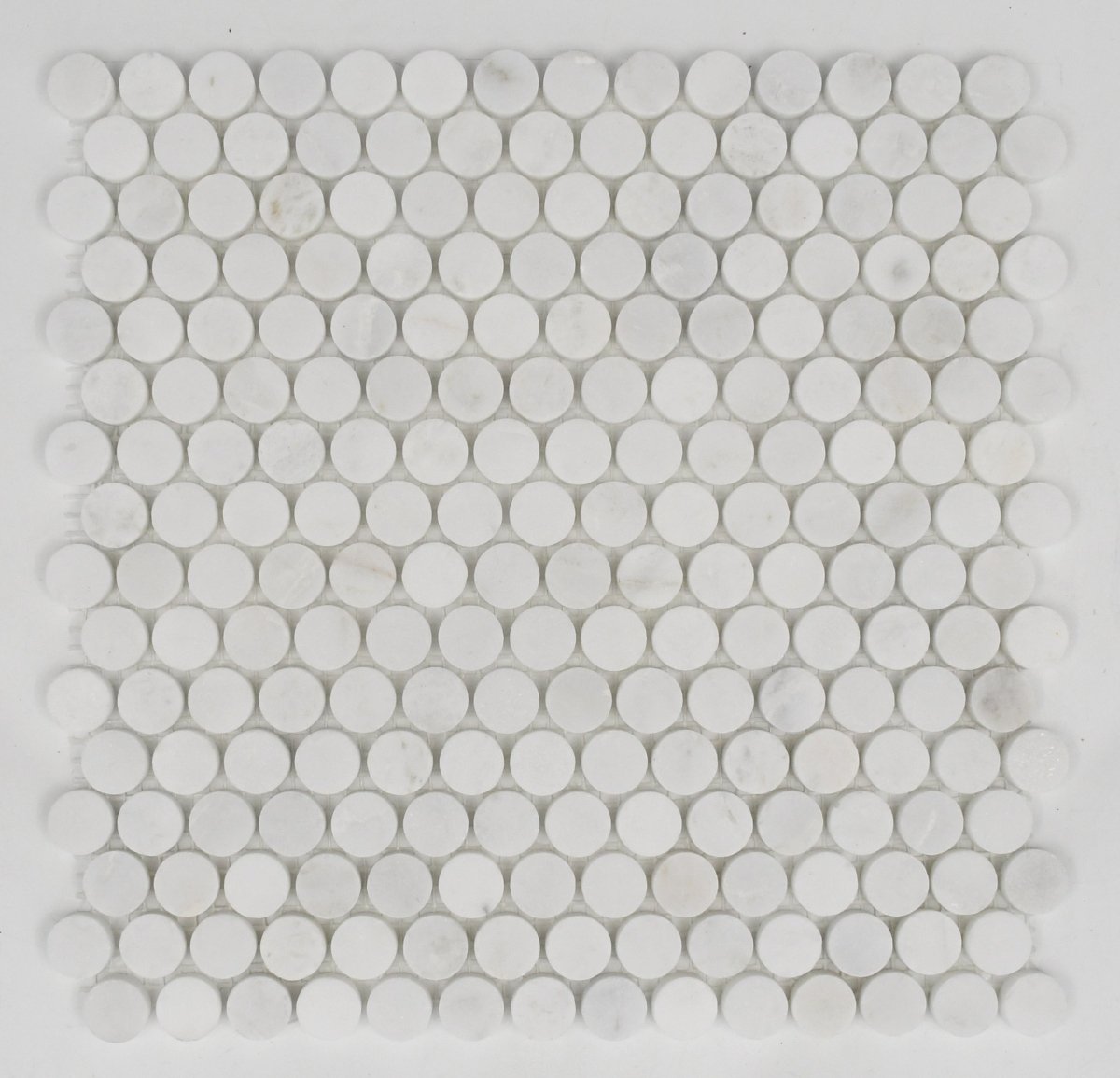 Marble Penny Round Mosaic - Tile Empire