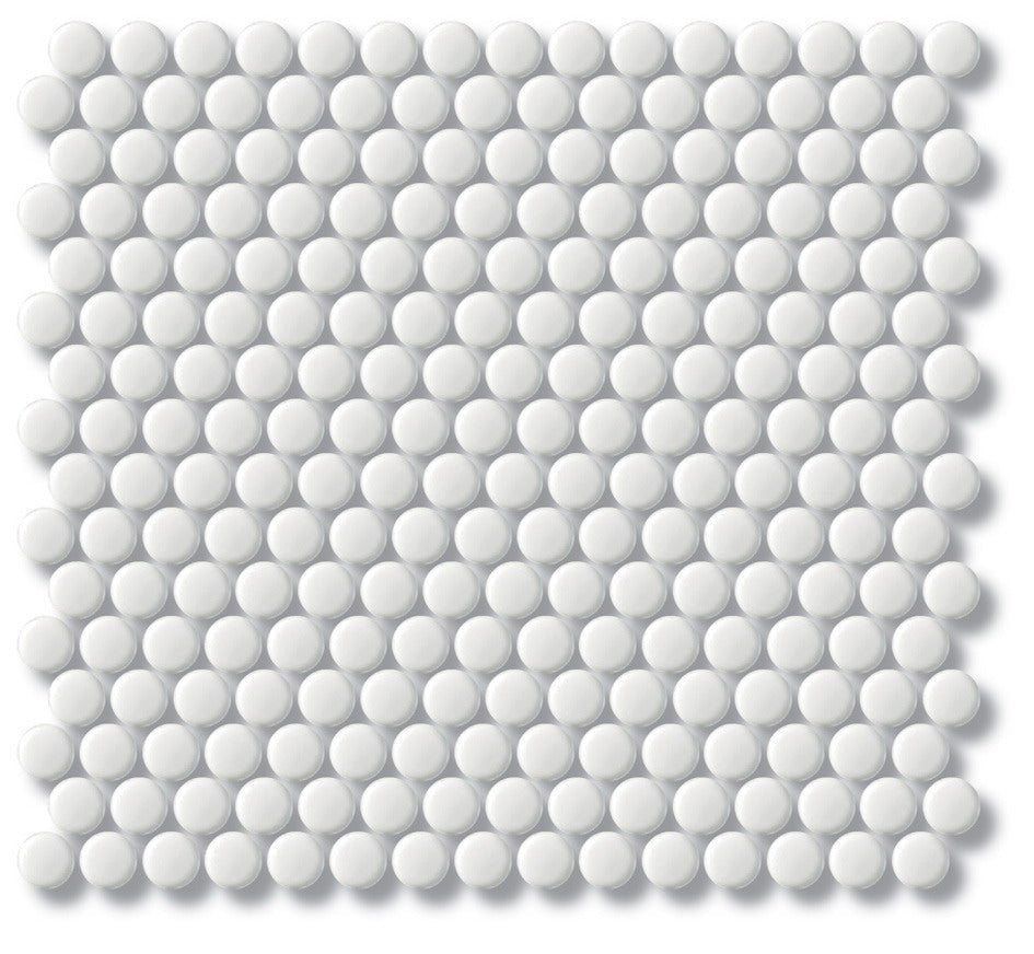 Mosaic Penny Round - Tile Empire