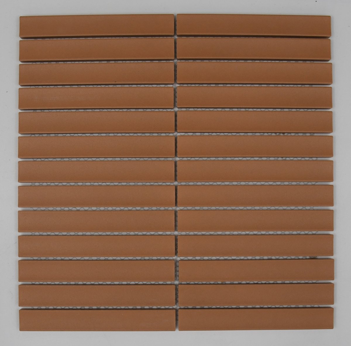 Concave Unglazed Kit Kat Mosaic - Tile Empire