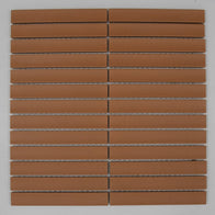 Concave Unglazed Kit Kat Mosaic - Tile Empire