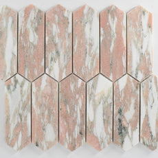 Elongated Hexagonal Mosaic - Tile Empire
