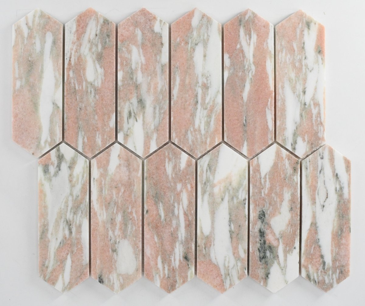 Elongated Hexagonal Mosaic - Tile Empire