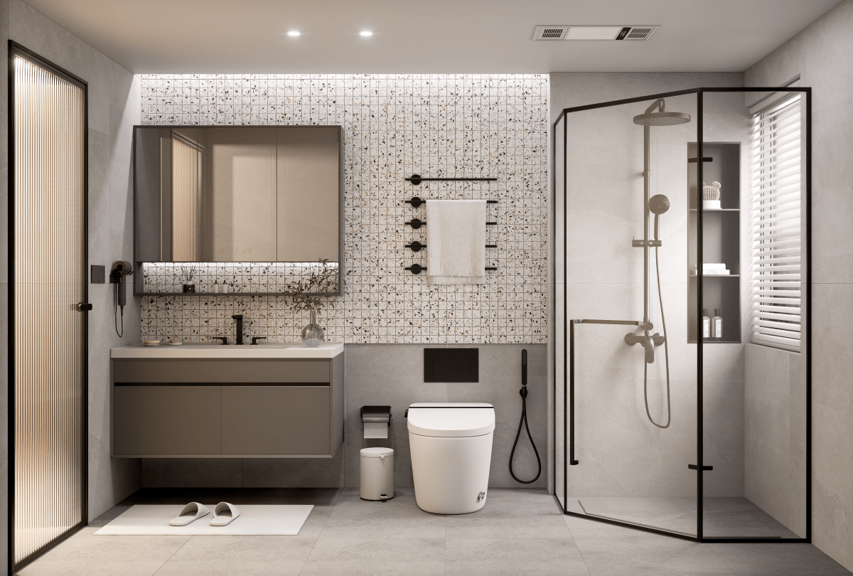 Venezia Terrazzo Mix Sliptech - Tile Empire